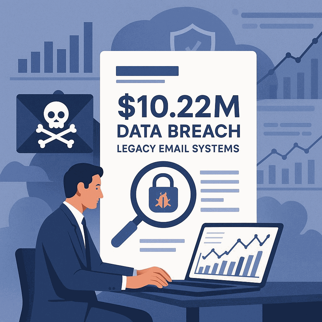 Analyzing a $10.22M Data Breach on Legacy Email Systems: IBM Report Insights into Multi-Stage Cyberattacks