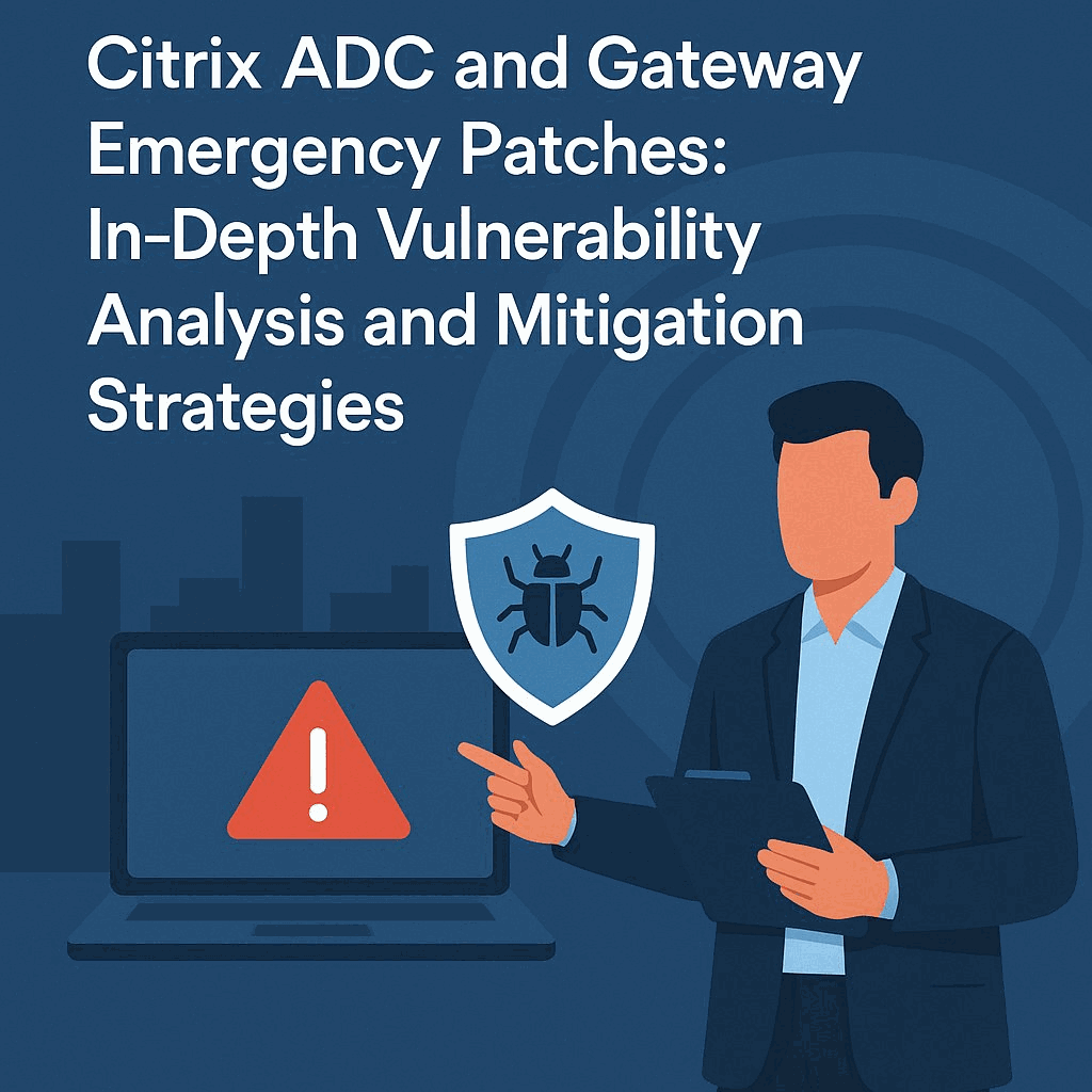 Citrix ADC and Gateway Emergency Patches: In-Depth Vulnerability Analysis and Mitigation Strategies