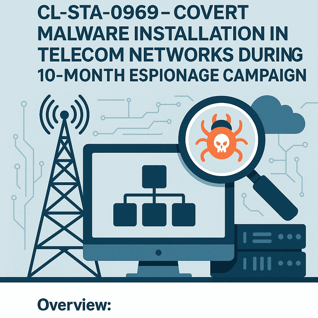 CL-STA-0969: Covert Malware Targeting Cisco Unified Communications Manager in Telecom Networks During a 10-Month Espionage Campaign