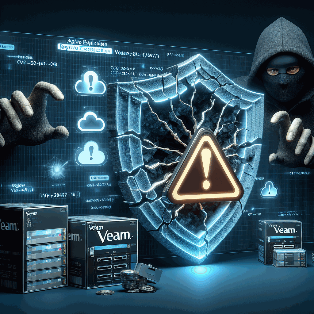 Critical CVE-2024-40711 Vulnerability in Veeam Products: Remote Code Execution Exploitation Alert