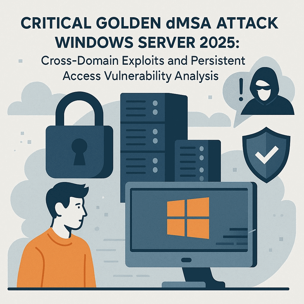 Critical Golden dMSA Attack in Windows Server 2025: Cross-Domain Exploits and Persistent Access Vulnerability Analysis