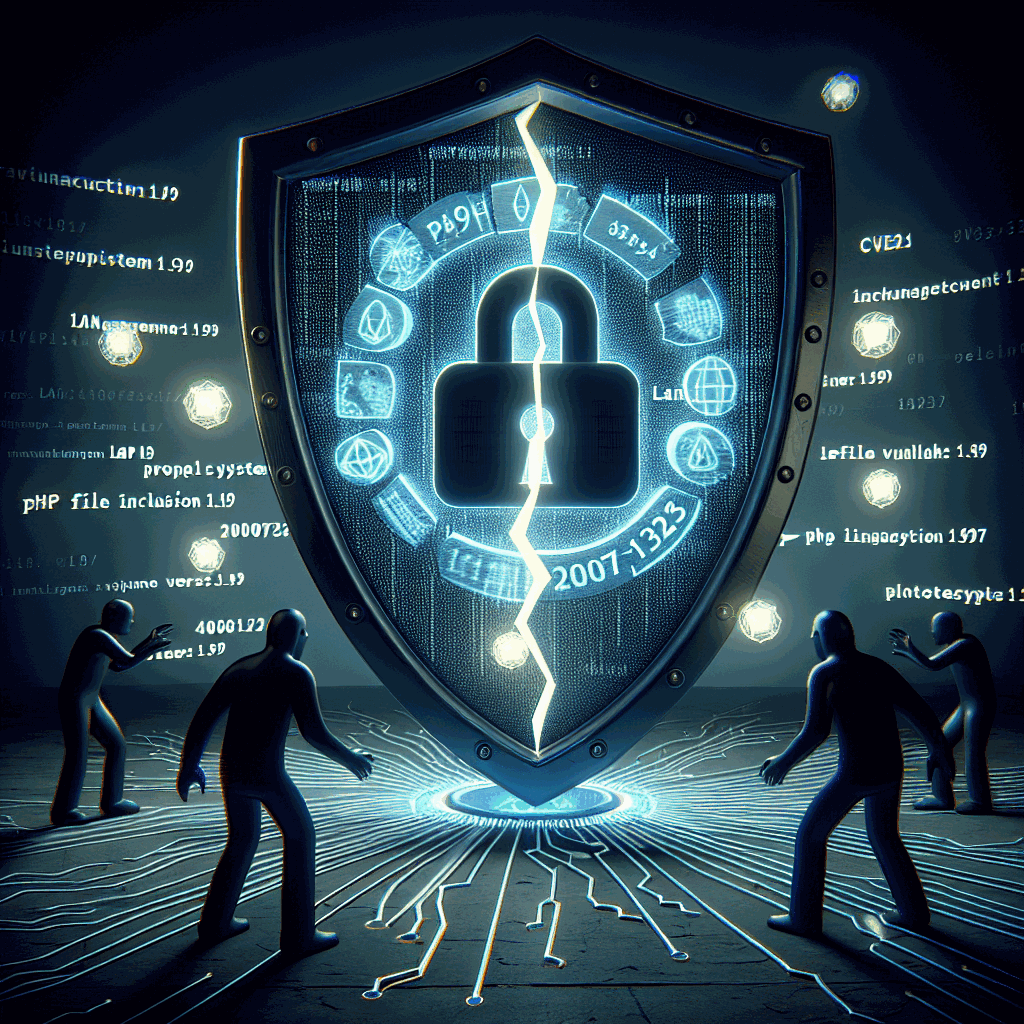 Critical PHP Remote File Inclusion Vulnerability in LAN Management System (LMS) 1.9.6: CVE-2007-3325 Insights and Mitigation Strategies