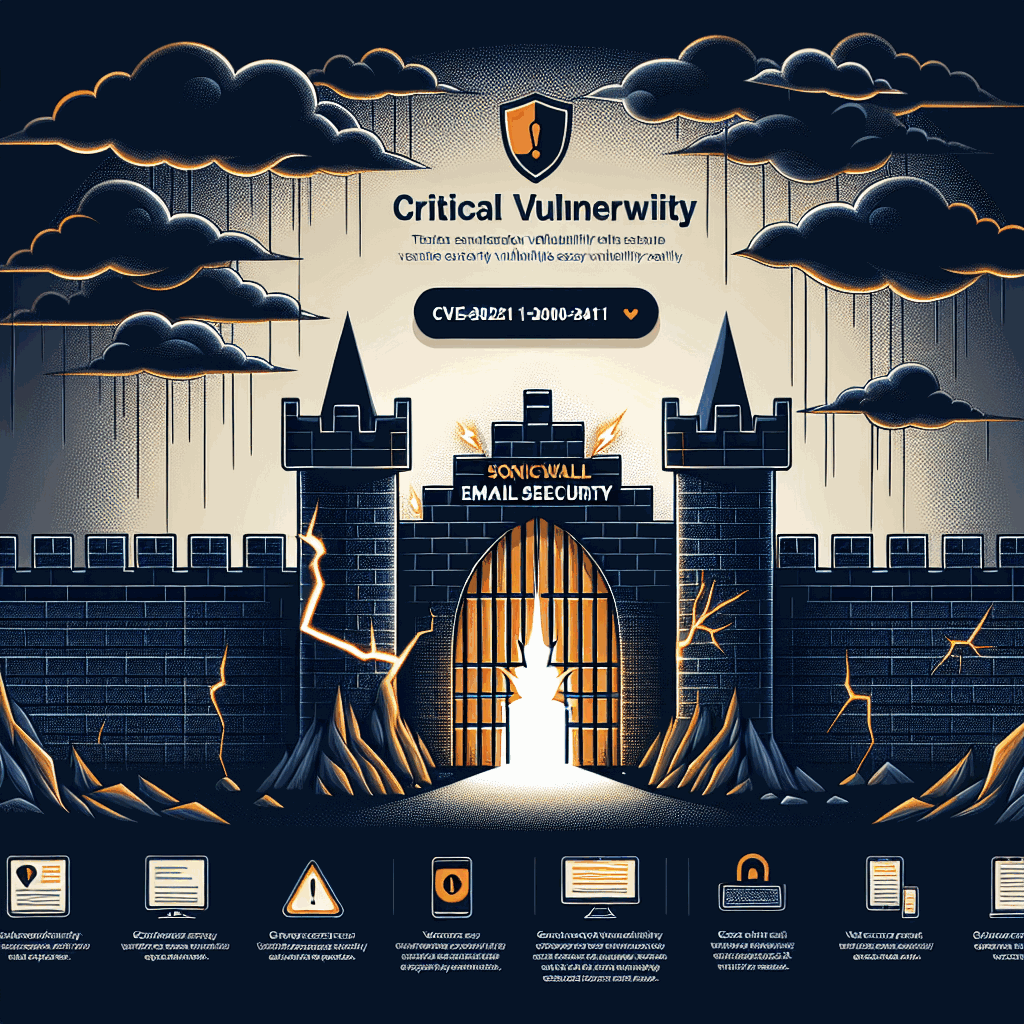 Critical Vulnerability CVE-2021-20021 Exploited in SonicWall Email Security: Urgent Mitigation Required