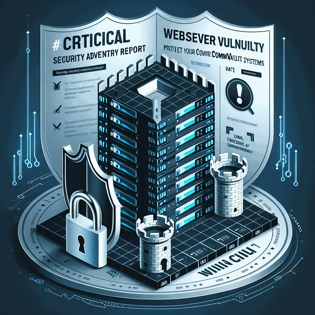 Critical Webserver Vulnerability: Protect Your Commvault Systems Now