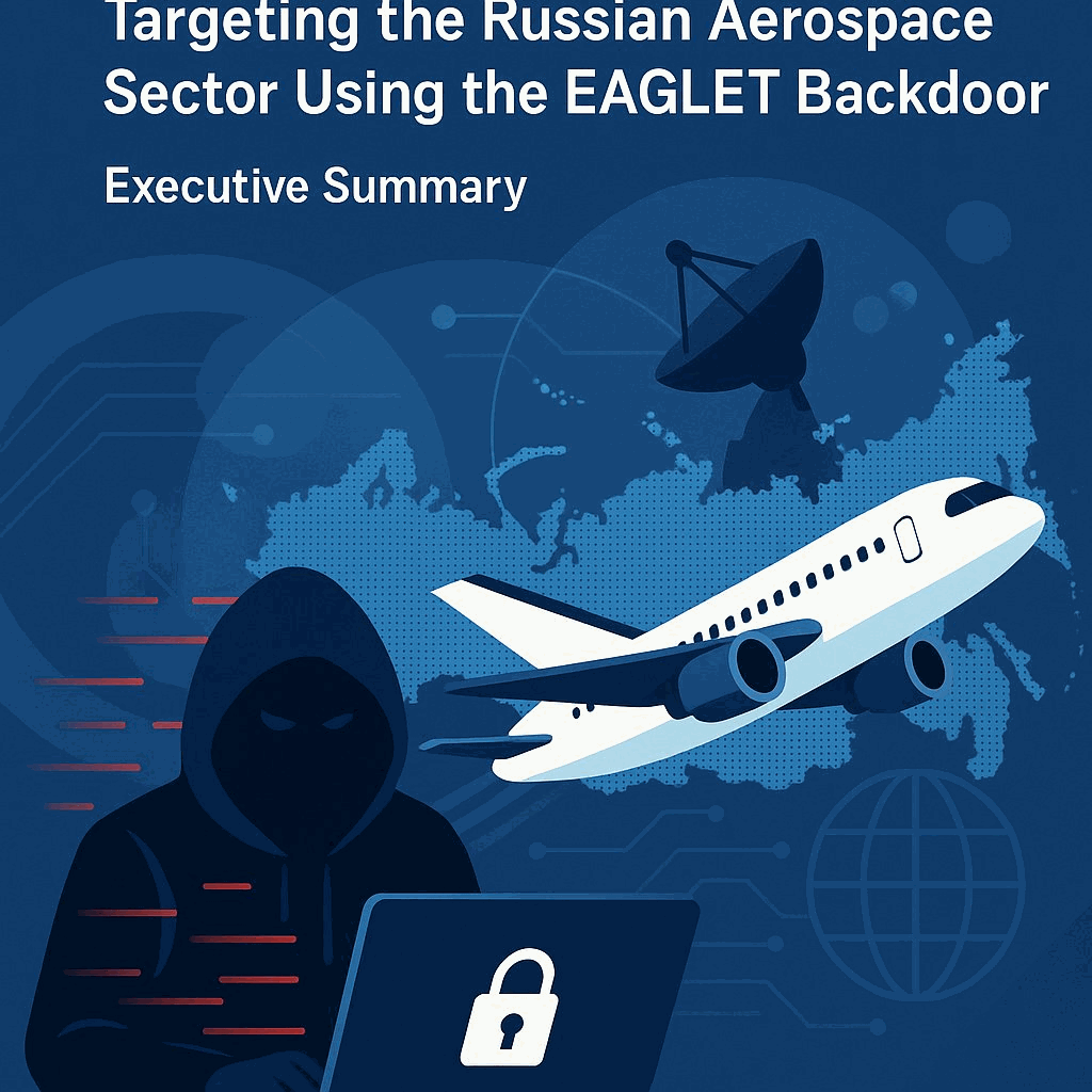 Cyber Espionage Exposes Vulnerabilities in Aerospace Communications Suite: In-Depth Analysis of EAGLET Backdoor in the Russian Aerospace Sector