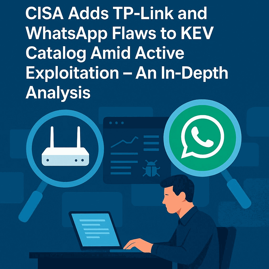 In-Depth Analysis of TP-Link Firmware and WhatsApp Vulnerabilities Added to the CISA KEV Catalog