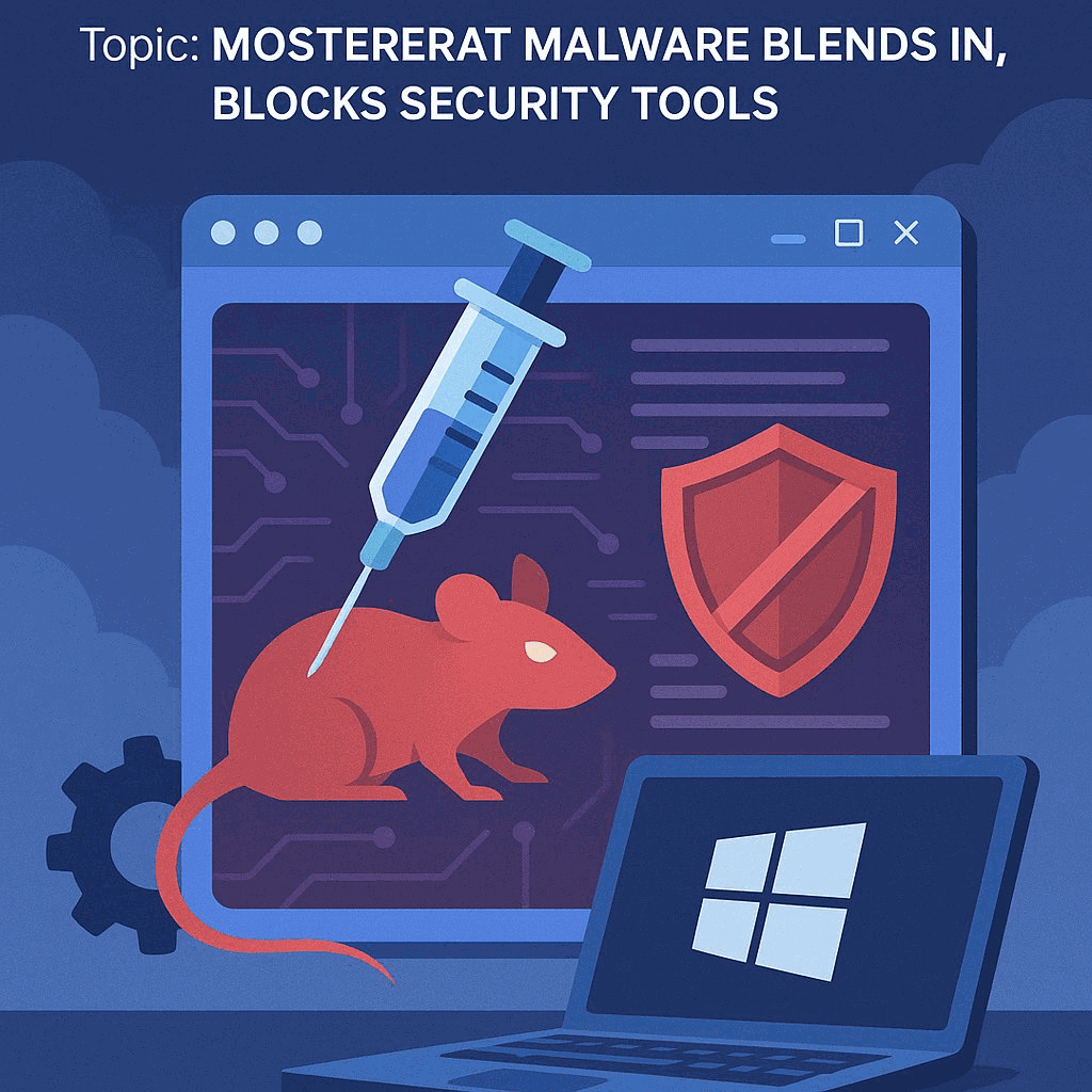 MostereRAT Malware on Windows: Advanced Process Injection and Security Tool Blocking Uncovered