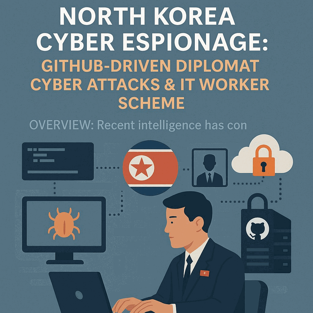 North Korea Cyber Espionage: GitHub Enterprise Server Attacked via Diplomat IT Worker Scheme Impacting 320+ Firms