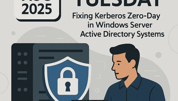 Microsoft August 2025 Patch Tuesday: Fixing Kerberos Zero-Day in Windows Server Active Directory Systems